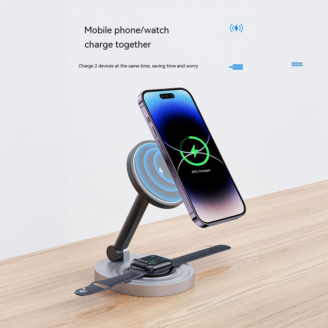 Folding 3-in-1 Wireless Charger