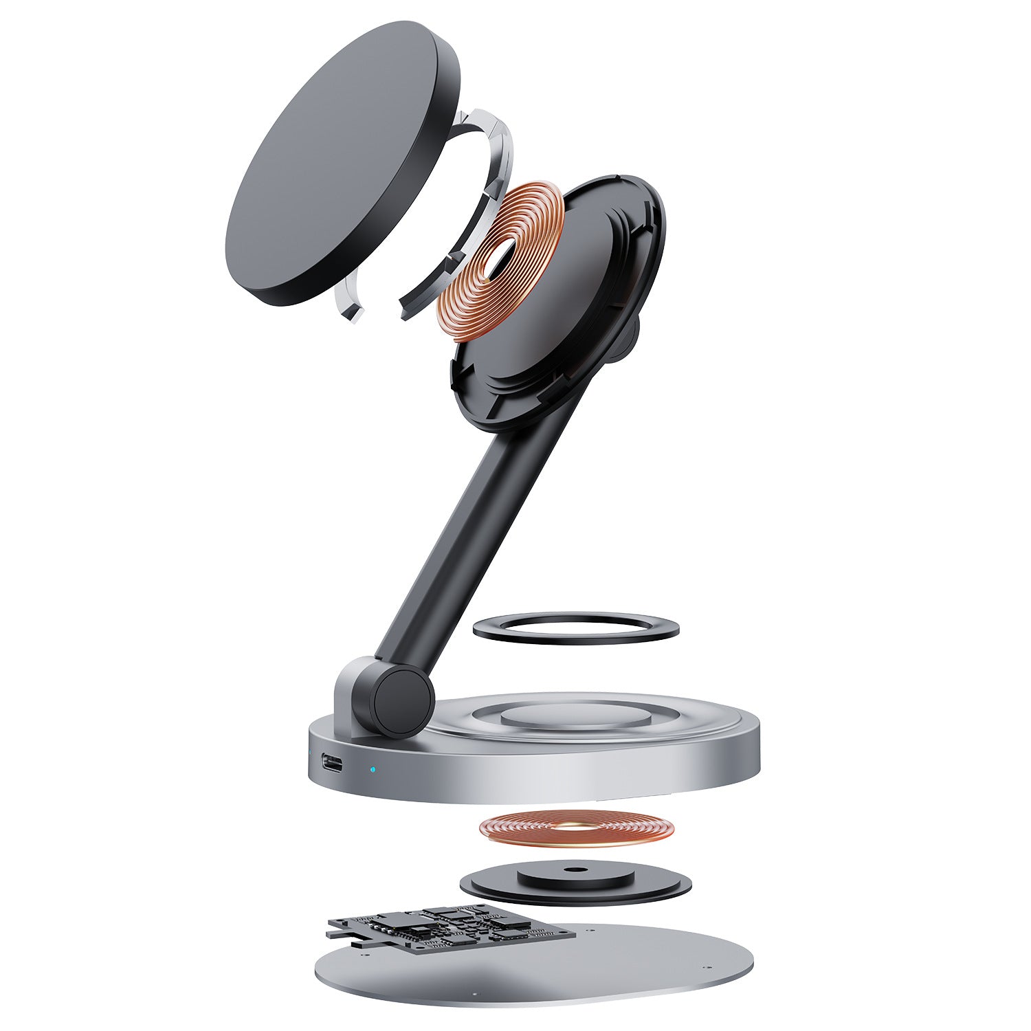 Folding 3-in-1 Wireless Charger