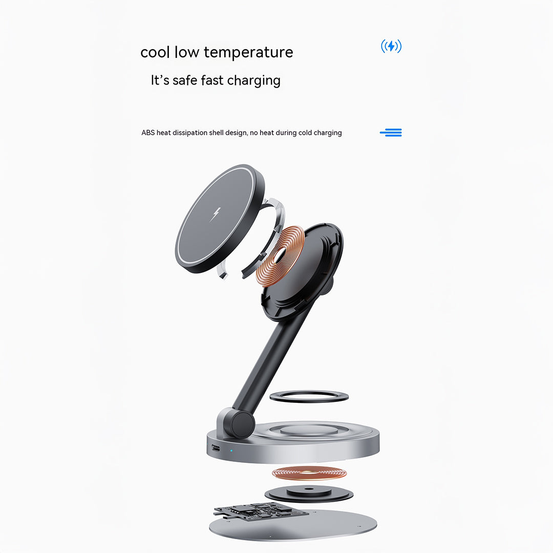 Folding 3-in-1 Wireless Charger