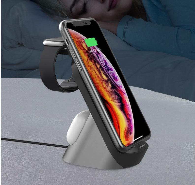 15W 3-in-1 Wireless Charger