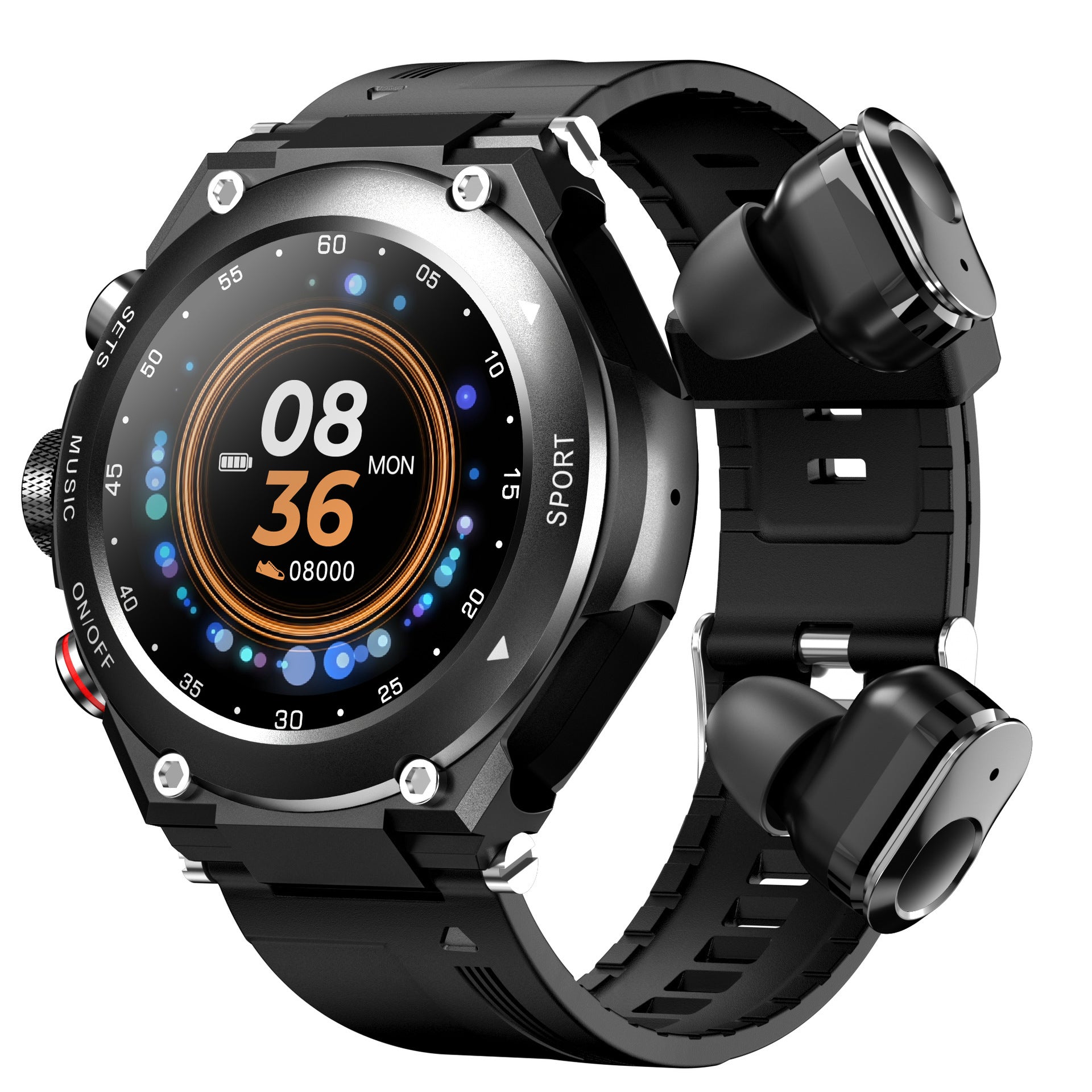 T92 Smartwatch & TWS Earbuds