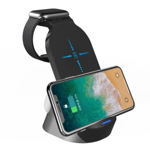 15W 3-in-1 Wireless Charger