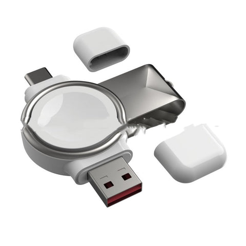 2-in-1 Magnetic Apple Watch Charger