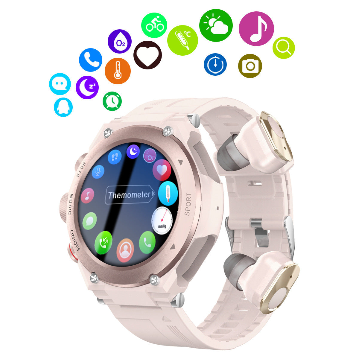 T92 Smartwatch & TWS Earbuds