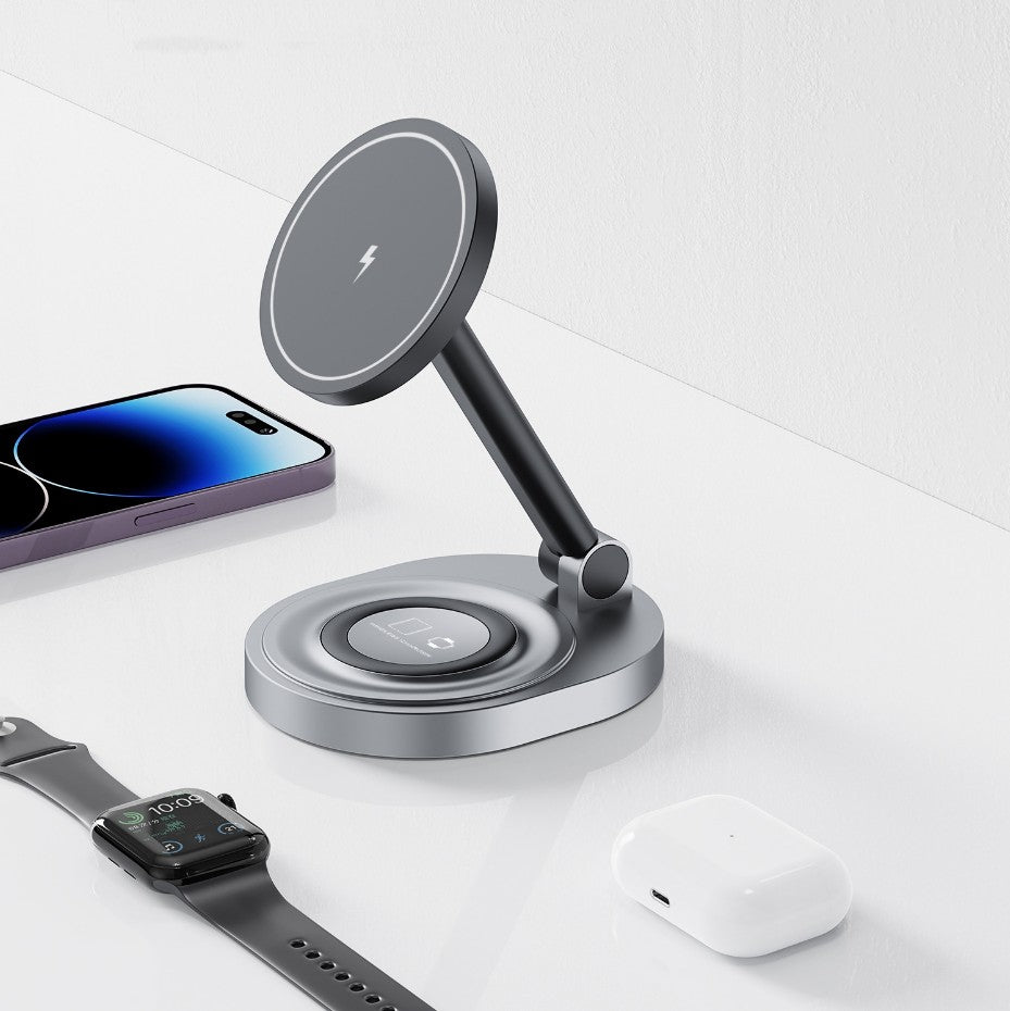 Folding 3-in-1 Wireless Charger